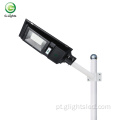 60 100 w tudo em um luz de rua led solar integrada